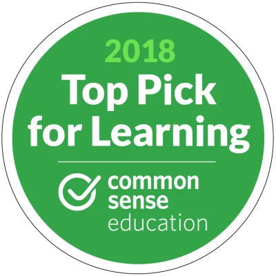 Common Sense Education — 2018 Top Pick for Learning